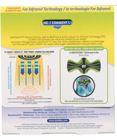JointFlex fit Patch Back Patch (FIT306) - Buy Online on GoSupps.com