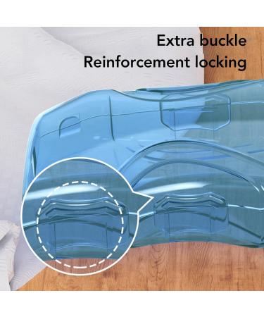 Original Squeeze-Proof Food Bag Holder for Toddlers - Blue | International Shipping Available - Buy Online on GoSupps.com