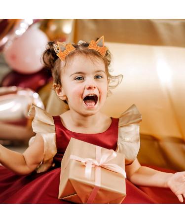 Blue Glitter Hair Barrettes for Toddler Girls - Birthday & Halloween Accessories - Buy Online on GoSupps.com