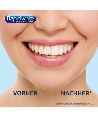 Rapid White Tooth Whitening Strips Set | Express Bleaching for a Bright Smile - Self-Resolution Technology - Buy Online on GoSupps.com