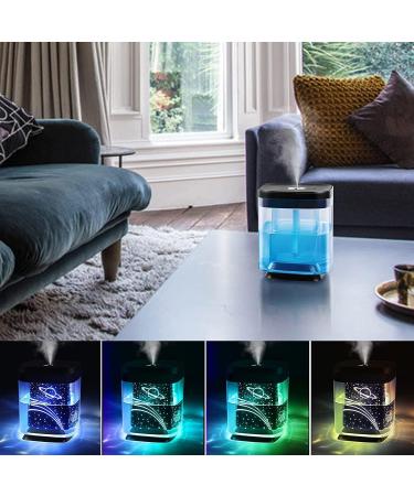 Beioue 1000ML Cool Mist Humidifier with Night Light - Home, Bedroom, Office, Travel - Black - Buy Online on GoSupps.com
