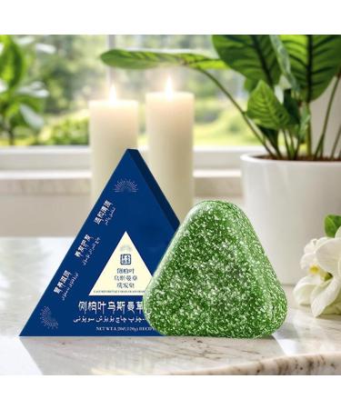Shampoo Bar120 Grams Triangular Solid Hair Care Shampoo Nourishing Hair Oil Control Product for Home Bathroom Gym Hotel Daily Routine Women Lifestyle Lovers Outdoors - Buy Online on GoSupps.com