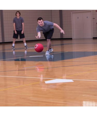 Champion Sports Throwdown Base Set: 5 Youth League Kids Baseball & Softball Rubber Throw Down Bases - Boys & Girls Training & Practice Equipment White - Buy Online on GoSupps.com