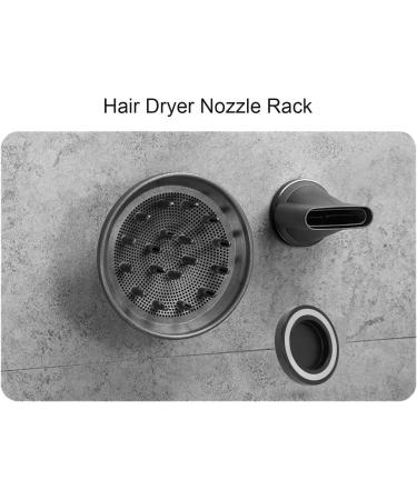 Hair Dryer Nozzle Holder Hair Dryer Nozzle Rack 37 X 60mm for Hair Salon for Barbershop for Home(Black) - Buy Online on GoSupps.com