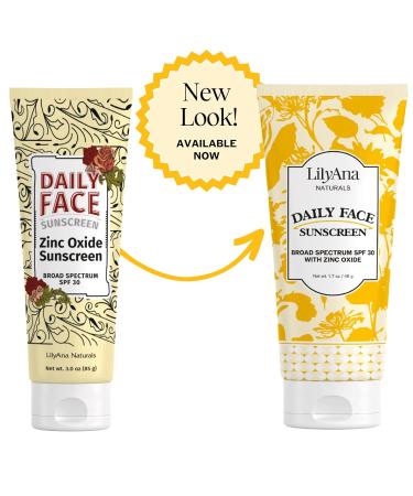 LilyAna Daily Sunscreen SPF 30 1.7oz - Broad Spectrum UVA/UVB Protection - Buy Online on GoSupps.com