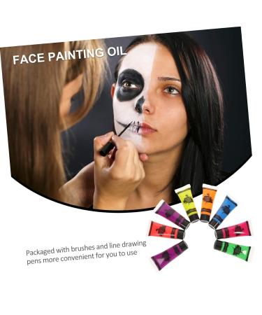 Glow in the Dark Face Paint Sets for Masquerade & Body Art | Neon Fluorescent Makeup - Buy Online on GoSupps.com