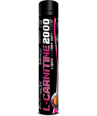 Buy BiotestUSA Ampule L-Carnitine 2000 - 25 ml | Pineapple Mango Flavor | International Shipping Available - Buy Online on GoSupps.com