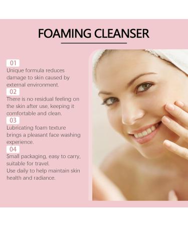 Yoelau Rice Water Bright Foaming Facial Cleanser with Vitamin E - Moisturizing care for dry and sensitive skin gently cleanses deeply purifies pores brightens and exfoliates (1) - Buy Online on GoSupps.com