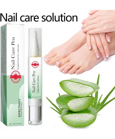 4pack nail care pen Set of 4 nail care products original products for the care of fungal nail infections with vitamin E and aloe vera for external use on the feet - Buy Online on GoSupps.com