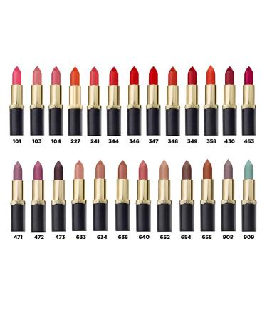 L'Oreal Paris Color Riche Matte Lipstick 472 Purple Studs - 5ml - Buy Online on GoSupps.com