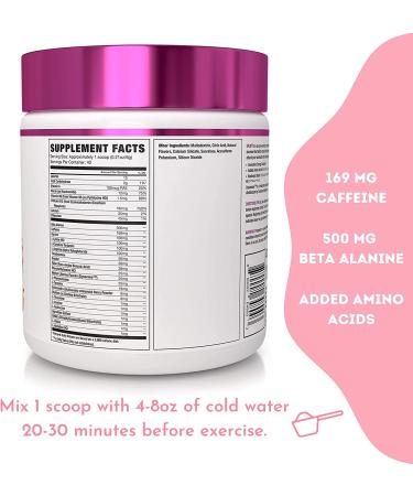 NLA for Her Uplift Pre-Workout - Hawaiian Sunset (40 Servings) | Clean Energy Boost for Athletic Performance & Muscle Activation - Buy Online on GoSupps.com