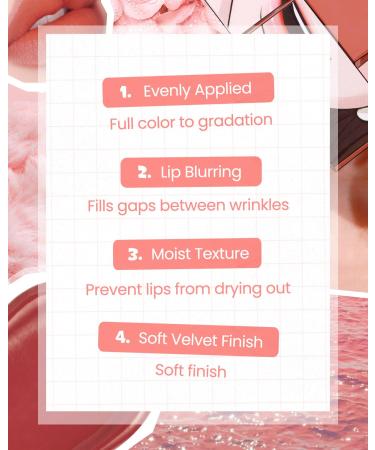 AMTS Webtoon True Beauty - 03 Dear Rose | High Pigment Non-Sticky Lip Color | Long-Wearing Korean Makeup - Buy Online on GoSupps.com