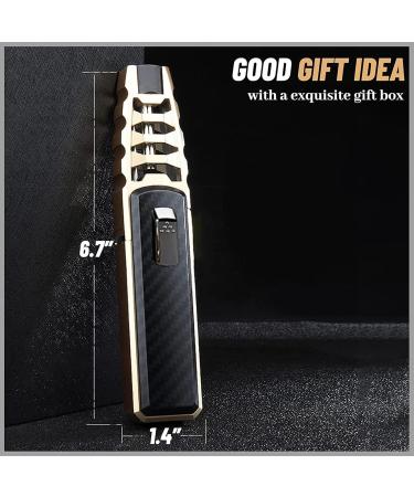 Fireblaze Electric Lighter Fire Blaze Lighter Electric Fireblaze Lighter Fireblaze Electric Plasma Lighter Powerful Adjustable Flame Dual-Arc Torch Lighter Waterproof and Windproof (Gold-B) - Buy Online on GoSupps.com