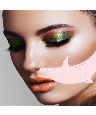 Eyeliner Stencils Mascara Guard for Eyelashes Silicone Multi-purpose Eye Makeup Tool for Beginner Eyeliner Eyeshadow Applicator Aid Tool Quick Stencil Aid Eyeliner Molds Eyeliner Stencil Pads Pink - Buy Online on GoSupps.com