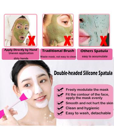 RamPula Silicone Face Mask & Bath/Shampoo Brush Combo for Body Exfoliation - Men and Women - Buy Online on GoSupps.com