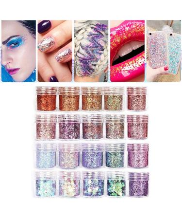 Poudre de paillettes brillantes en r sine poxy UV - Pigment pour ongles - D coration artistique transparente et mate - Buy Online on GoSupps.com