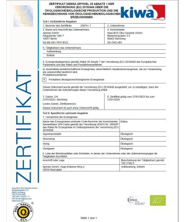 Apimiel Organic eucalyptus honey 1 kg - Buy Online on GoSupps.com