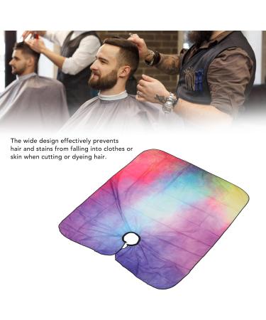 Professional Waterproof Hair Cutting Cape - Tie Dye Salon Apron with Neck Buckle for Hairdressers & Stylists - Buy Online on GoSupps.com