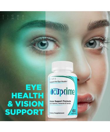Sigma Times Ocuprime for Eyes 3 Pack | Vision Formula with Occuprime Supplements | Eye Pills (180 Capsules) - Buy Online on GoSupps.com