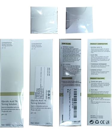 Exfoliating Glycolic Acid 7% Toning Solution for Skin Resurfacing - Moisturize and Strengthen with The Ordinary - Buy Online on GoSupps.com