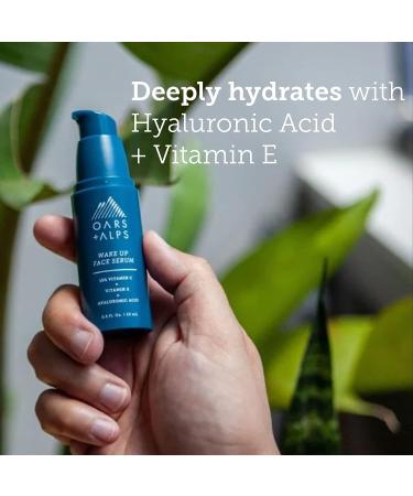 Oars + Alps Anti Aging Vitamin C Serum - Hyaluronic Acid & Vitamin E - TSA Friendly - 0.8 Fl Oz - Buy Online on GoSupps.com