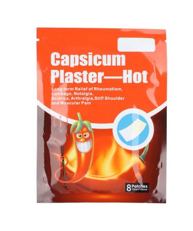 Herbal plasters for back neck shoulder knee pain and sore muscles 8 pieces
