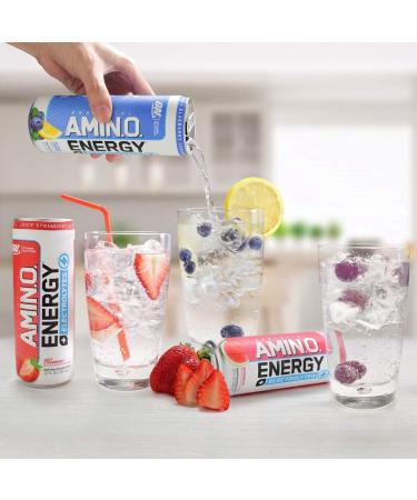 Optimum Nutrition Amino Energy Plus Electrolytes Sparkling Hydration Drink  Keto Friendly BCAAs 8 Flavor Variety Sampler (8 Pack) 10 - Buy Online on GoSupps.com