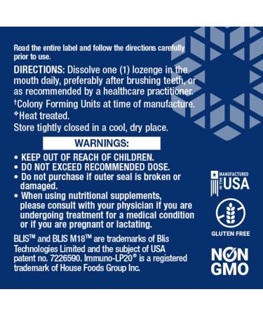 Life Extension FLORASSIST Oral Hygiene Lozenges | 30 Vegetarian Chewables for Fresh Breath - Buy Online on GoSupps.com