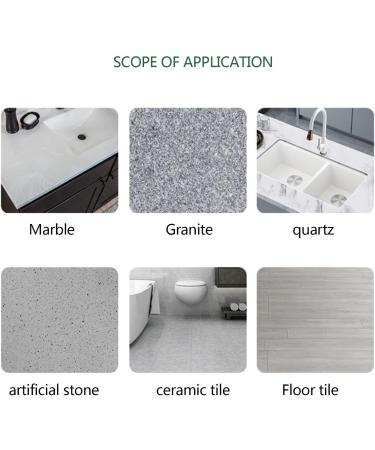 Quartz Stain Remover | 5.3 oz Stone Cleaning Powder | Streak-Free Stain Remover Powder for Marble Tile Stone Surfaces Household Cleaning Gangwang - Buy Online on GoSupps.com