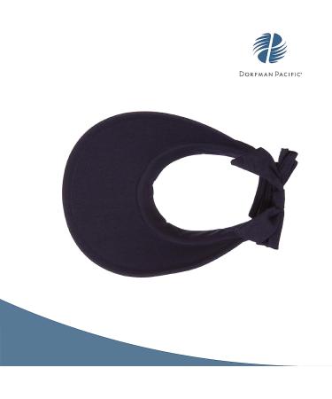 Scala Women's Black Visor Hat with Wide Brim - One Size | Stylish Sun Protection - Buy Online on GoSupps.com