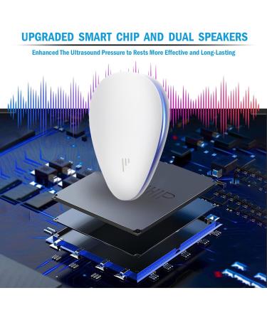 Ultrasonic Pest Repeller Electronic Mouse Repellent Plug in Pest Control Powerful Repelling Mice Rats Mosquitoes Spiders Cockroach Flies(4 Packs) White - Buy Online on GoSupps.com