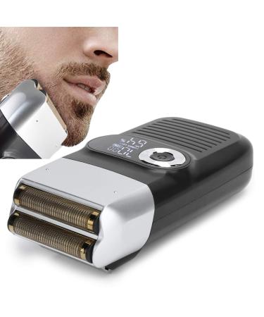 Electric for Men Rechargeable Bald Head Beard Trimmer LCD Mustache Razor Electric Razor for Men