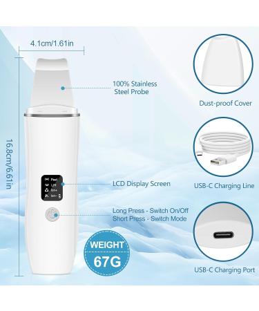 ACWOO Skin Scrubber - Effective Face Spatula Blackhead Remover & Pore Cleaner Tool for Deep Cleansing - Buy Online on GoSupps.com