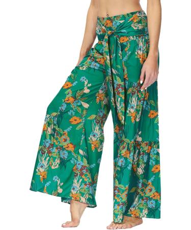 HAIBING Wide Leg Pants Soft and Patterned Wide Legs Elegant and Stylish Pants for Women. (S) - Buy Online on GoSupps.com