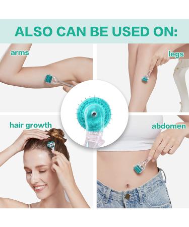 Morlake 0.25mm Microneedling Derma Roller with Real Needle Individual Micro Needles - 2 Pack - Buy Online on GoSupps.com