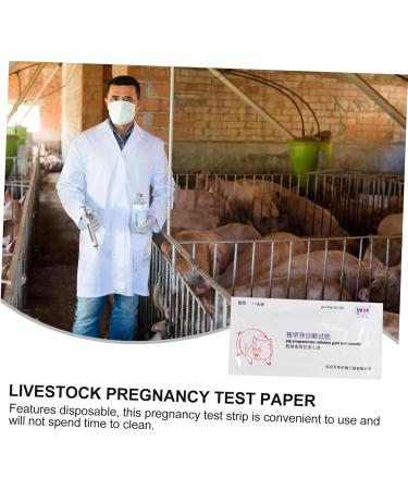 Minkissy 6 STK Pregnant Tester Stripes for Farm Animals - High Precision Sow Pregnancy Test Strips | 1 Pack of 3 Test Papers - Buy Online on GoSupps.com
