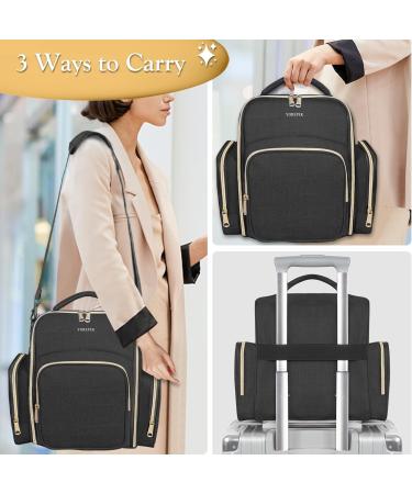 Buy YOREPEK Large Nail Polish Organizer Case - Holds 72 Bottles UV Nail Lamp & Accessories - Perfect Gift for Girls - Black - Buy Online on GoSupps.com