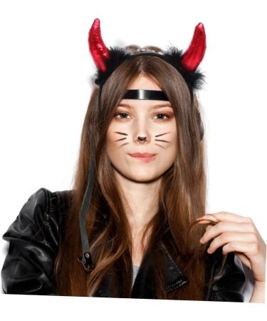 FRCOLOR 3 Sets Demon Wings Set Black Devil Costume Prop Devil Ear Headband Costume for Praty Devil Accessories Devil Pitchfork Costume Devil Costume for Horn Cosplay Supplies Feather - Buy Online on GoSupps.com