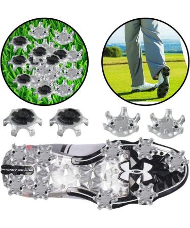 MamimamiH Golf Shoe Spikes - 18 Pack Quick Install 3-Point Cleats for Footjoy & Callaway Shoes - International Shipping Available - Buy Online on GoSupps.com