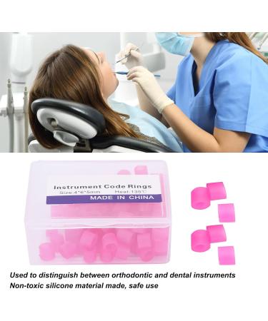 Non-Toxic Silicone Dental Code Rings | Color Code Rings for Dental Instruments & Orthodontic Accessories - Pink Options Available - Buy Online on GoSupps.com