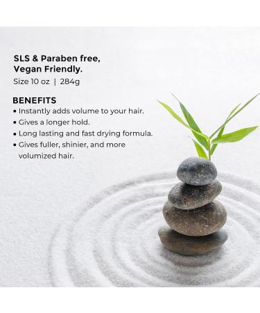 NAVY Swell Hair Styling Cream for Voluminous Looks + Flexible Volumizing and Thickening Hair Spray (118 ml) (10 fl oz) - Buy Online on GoSupps.com