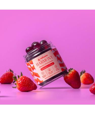 Dr. Kellyann Everyday Multivitamin Gummies Complete Daily Multivitamin with Essential Nutrients for Energy Immune Support & Wellness Gluten-Free Non-GMO Delicious Strawberry Flavor 30 Gummies - Buy Online on GoSupps.com