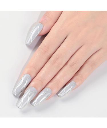Grey 2G Dipping Powder Nail Starter Dipping Powder System French Powder No Needed Nail Lamp Fast Dry Nail Art Manicure DIY Salon Gift Set for Women Girls DIY Nail Beginner Home Salon Gift YA03-008 - Buy Online on GoSupps.com