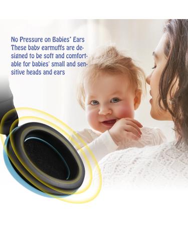 Dison Kids Noise Reduction Earmuffs - Baby Ear Protection Headphones for Toddler (3-36 Months) - Blue - Buy Online on GoSupps.com