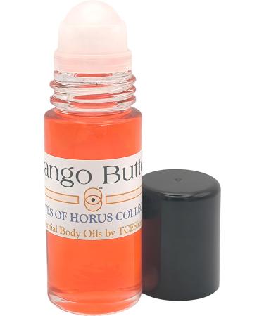 Mango Butter Scented Body Oil Fragrance Roll-On - Red - 1 oz. - ID#31937 1 Fl Oz (Pack of 1)