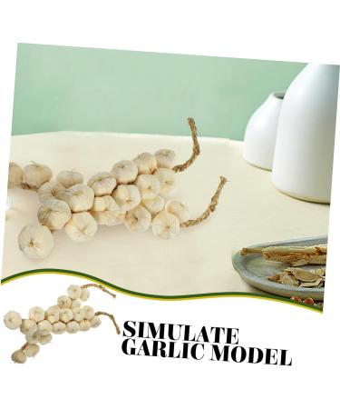 Alipis 12 Pcs Artificial Plants for Outdoors Garlic Hanging Artificial Home Decor Fake Carrots Vegetable Realistic Plant Indoor Artificial Trees for Outdoors Pendant Household White Child Whitex6pcs 11.45cmx6pcs - Buy Online on GoSupps.com