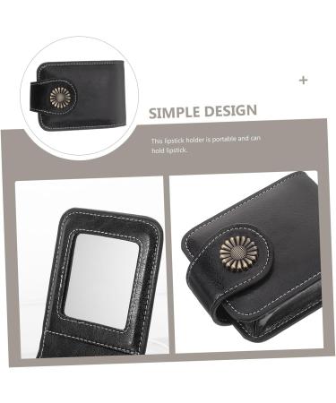 Mini Lipstick Bag - Portable Cosmetic & Toiletry Pouch | Women s Makeup Essentials in PU Leather - Buy Online on GoSupps.com