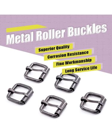 Swpeet 60Pcs Heavy Duty 3/4 Inch - 20mm Gun-Black Multi-Purpose Metal Roller Buckles Metal Rings for Belts Hardware Bags Ring Hand DIY Accessories Keychains Belts and Dog Leash (Gun-Black  3/4 Inch) Gun-black 3/4 Inch - Buy Online on GoSupps.com