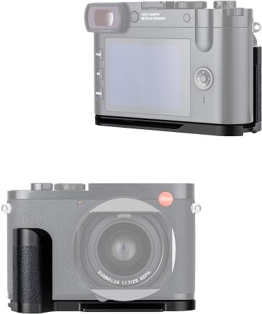 JJC HG-Q2 Leica Q2 Hand Grip - Arca Swiss Type Quick Release, Anti-Slip Aluminum Alloy Holder - Compatible with Leica Q2 - Replaces Leica 19540 Handgrip - Buy Online on GoSupps.com