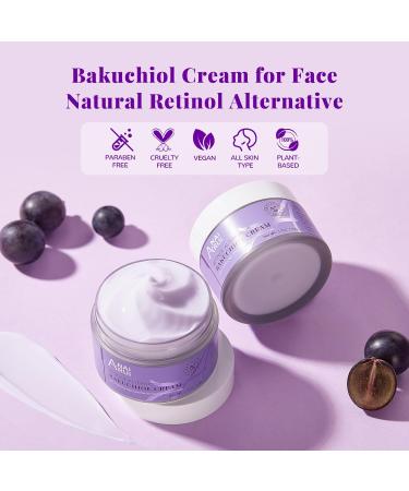 ANAiRUi Bakuchiol cream with hyaluron 50 ml reduces wrinkles moisturizes and antiaging day cream for dry and sensitive skin - Buy Online on GoSupps.com